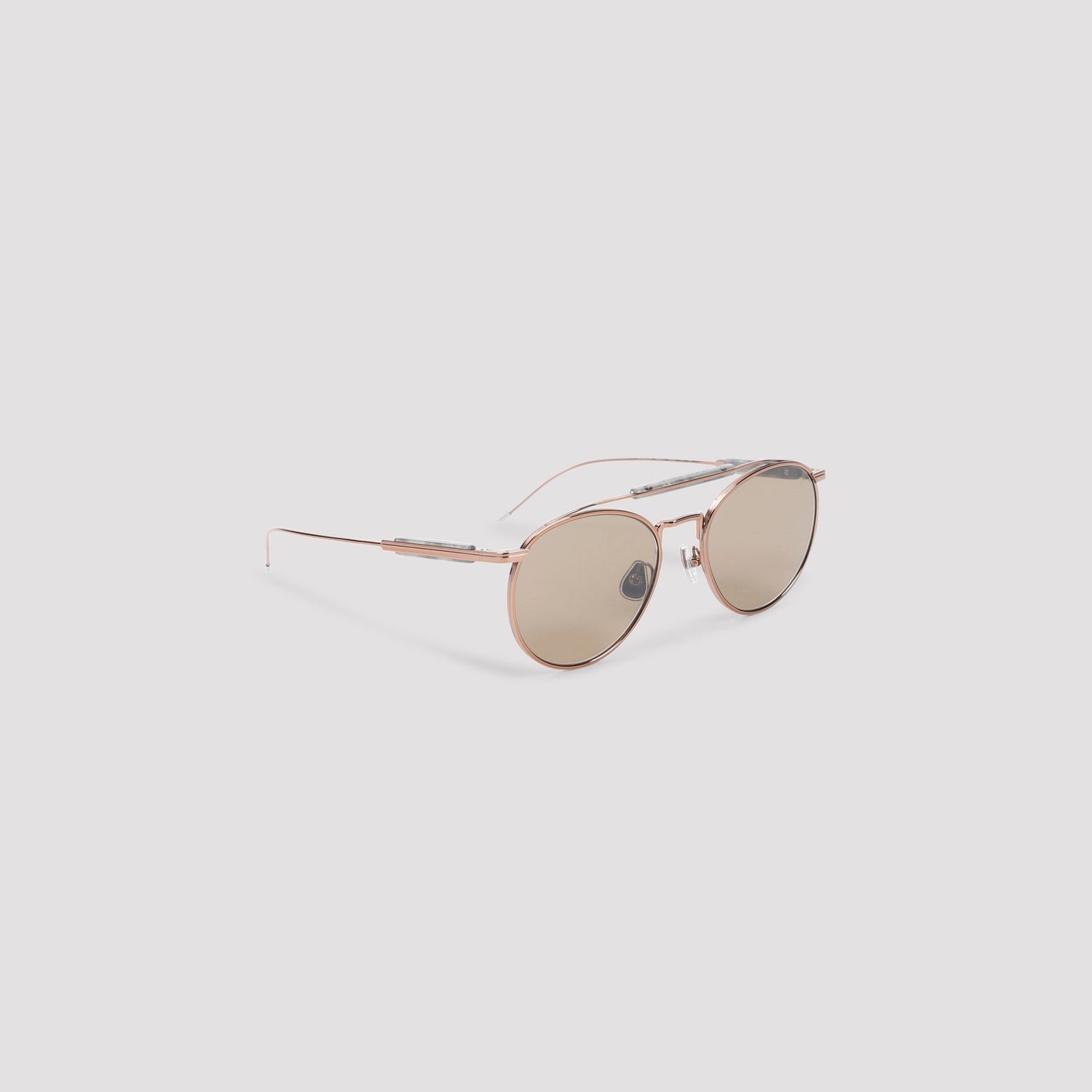 BRUNELLO CUCINELLI Sartorial Sunset Mini Sunglasses in Titanium