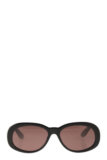 BRUNELLO CUCINELLI Geometric Acetate Sunglasses with Polarised Lenses - 51 mm