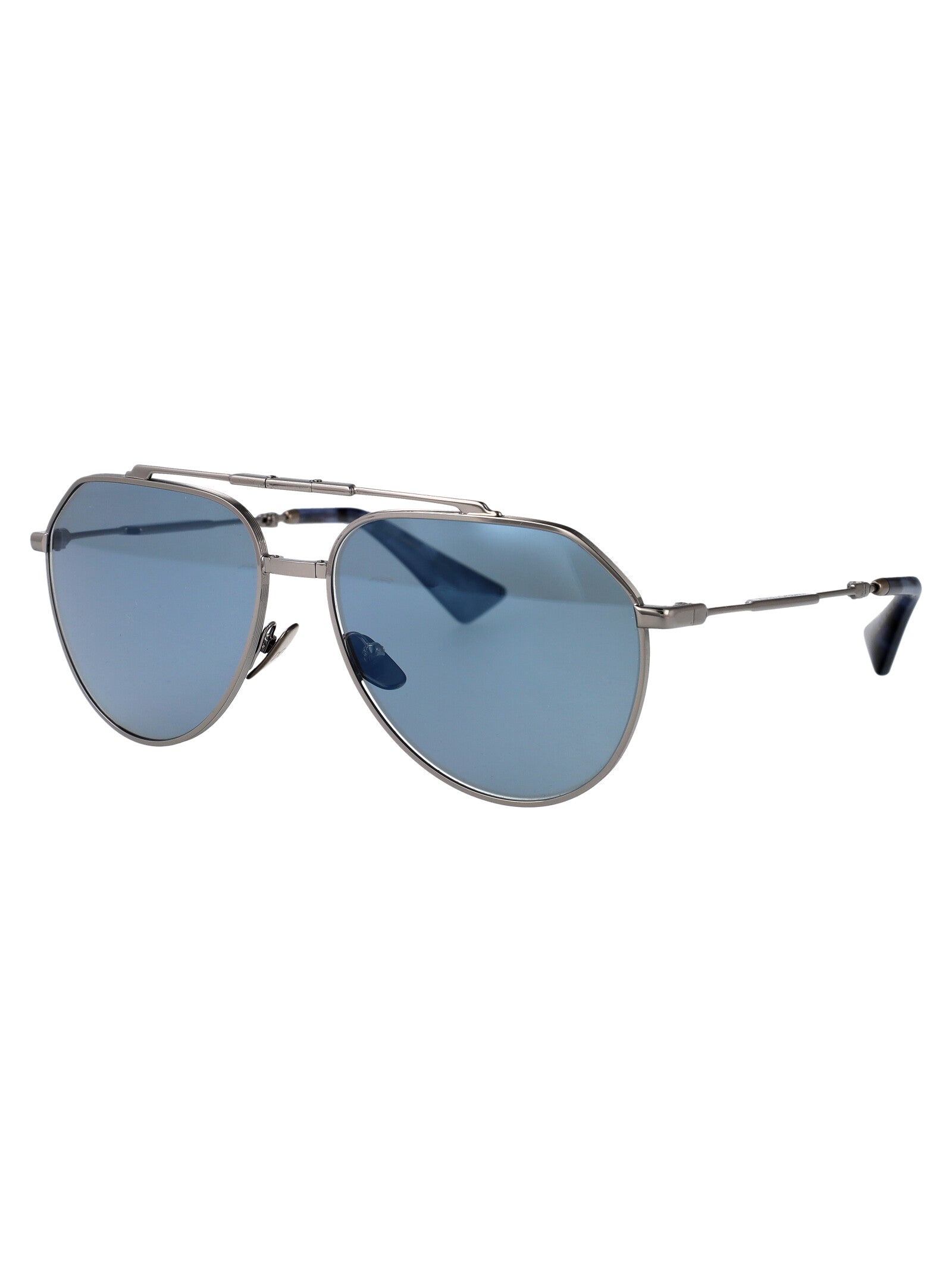DOLCE &amp; GABBANA Sleek Metal Sunglasses