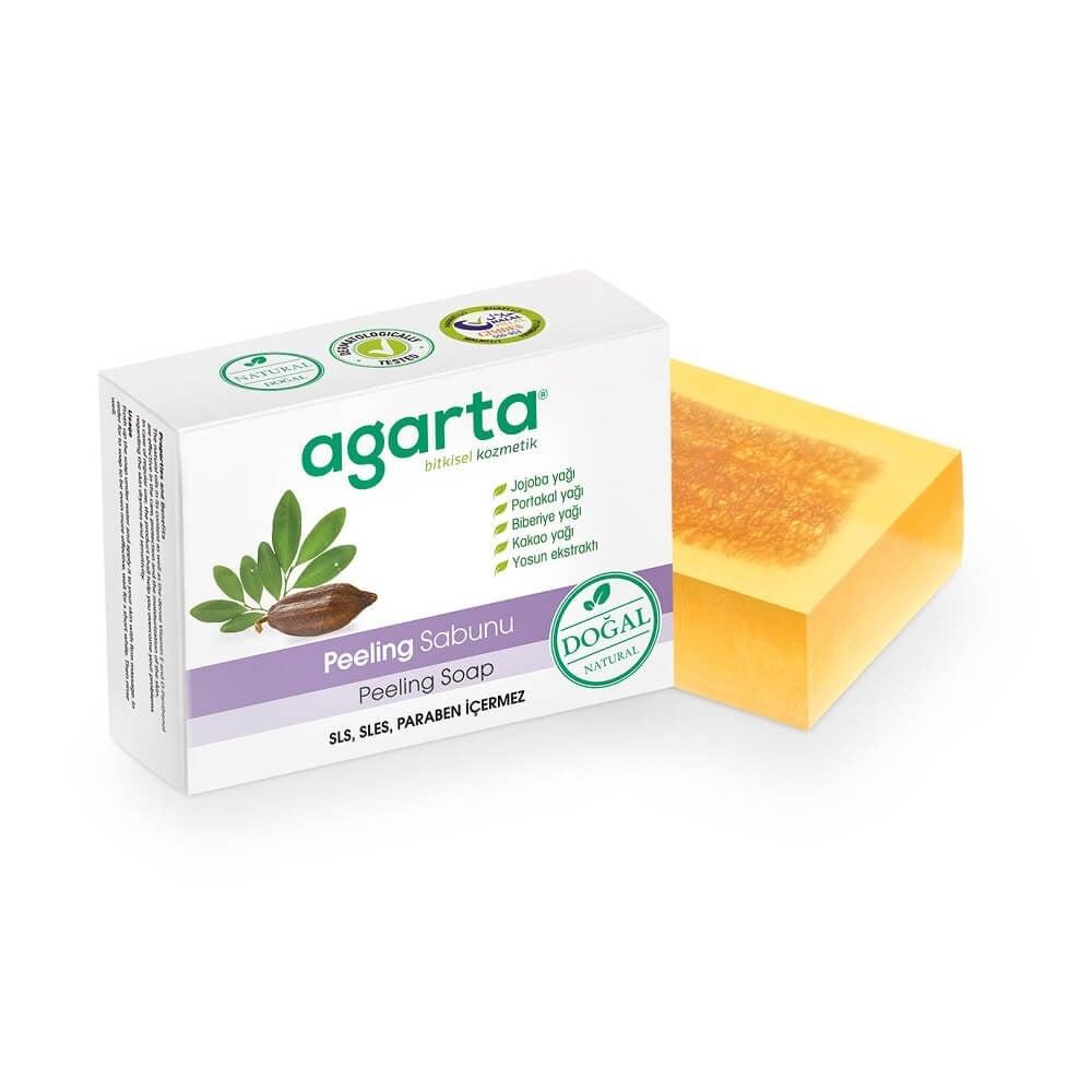 Agarta Exfoliating Soap with Natural Oils - SLS &amp; SLES Free for Sensitive Skin