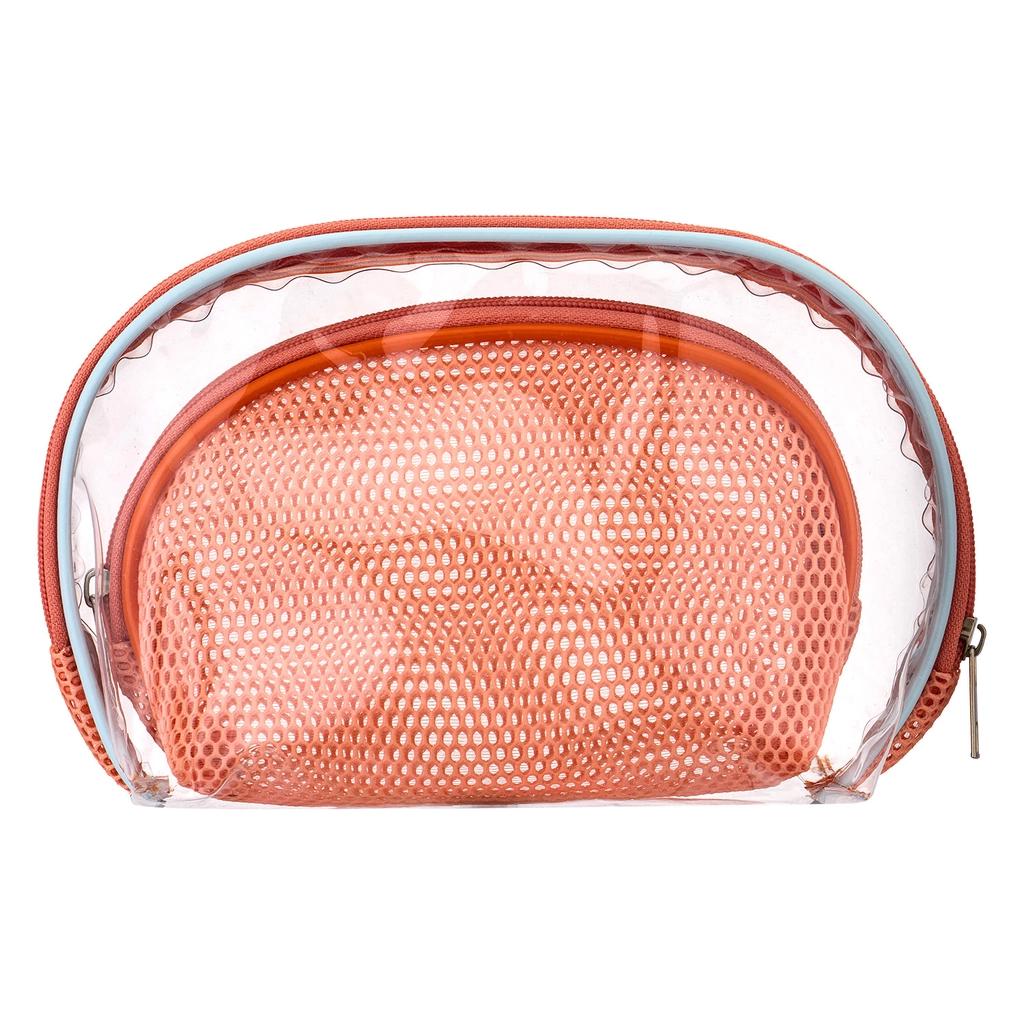 Eklips 2-Piece Makeup Bag Set for Travel &amp; Storage