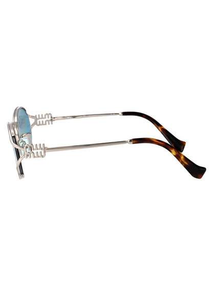 MIU MIU Metal Sunglasses with Stylish Design for Women