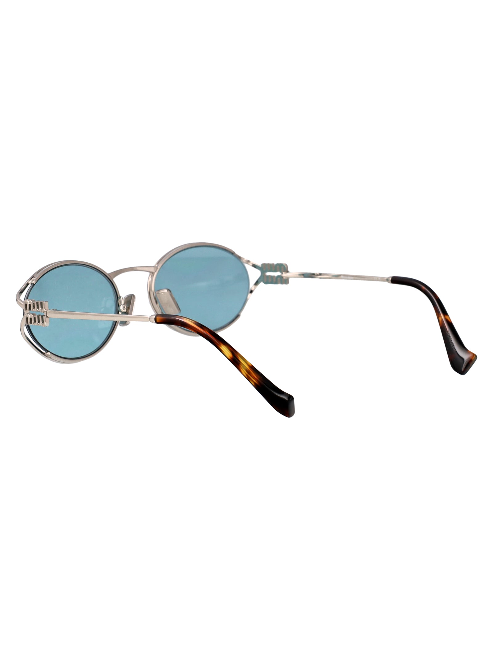 MIU MIU Metal Sunglasses with Stylish Design for Women
