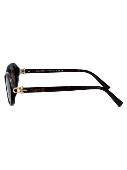TIFFANY &amp; CO Havana Acetate Sunglasses for Women