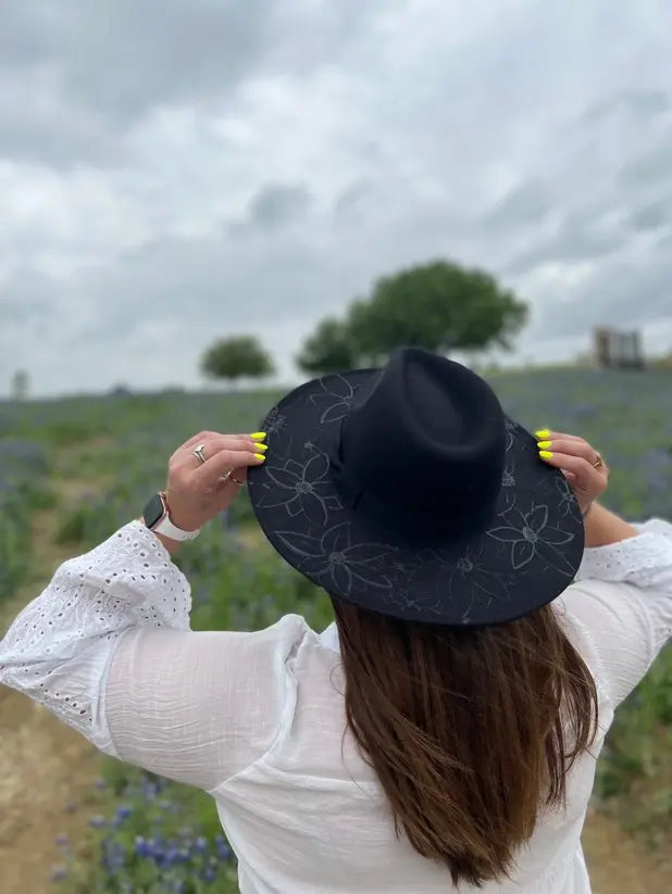 Black Record Hat