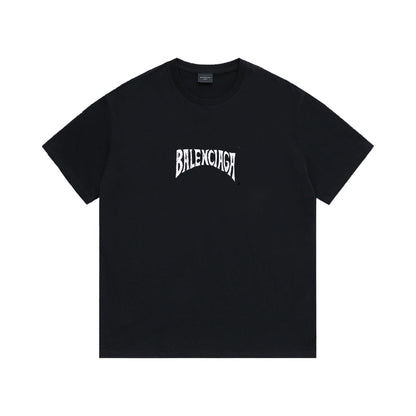 Balenciaga Black T-Shirt Without Collar