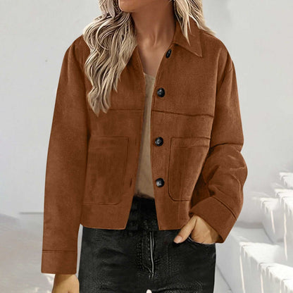 Short suede jacketg
