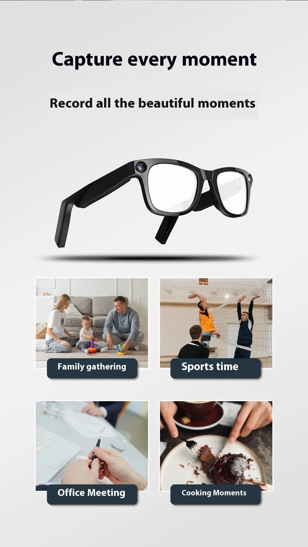 AI Camera Smart Glasses SHOPEZRA L.L.C.