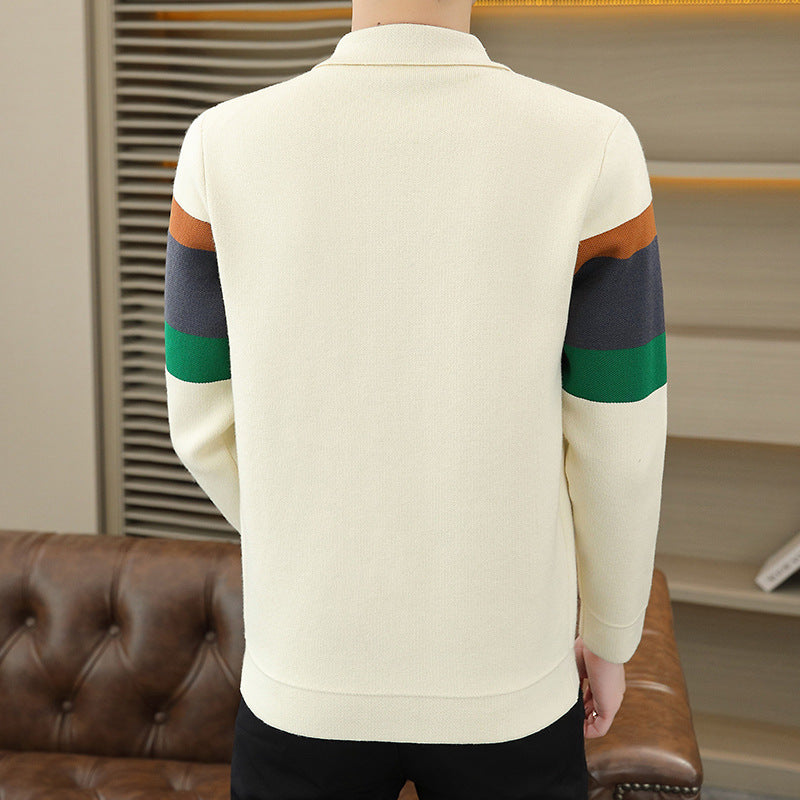 Casual knit jacket