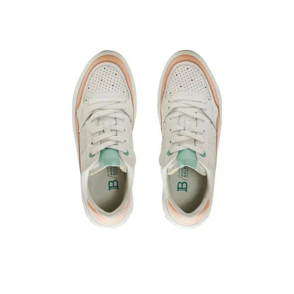 BALMAIN B-Court Flip Leather Sneakers