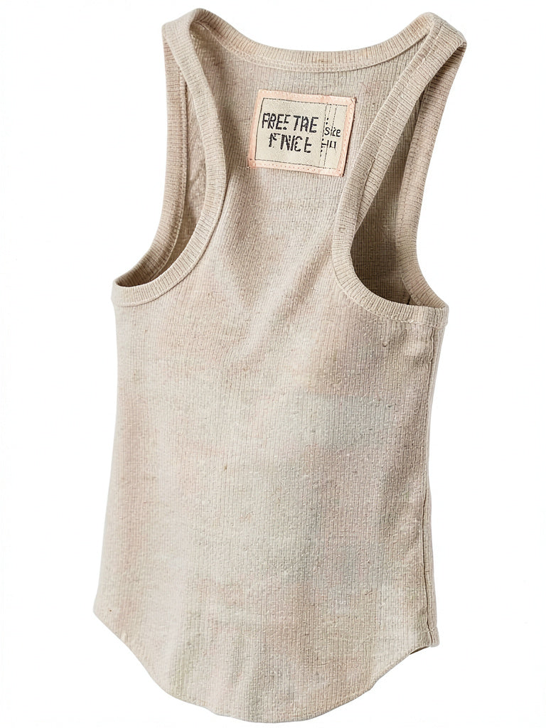 Free People Great Expectations Tank Top Sand, Size XS