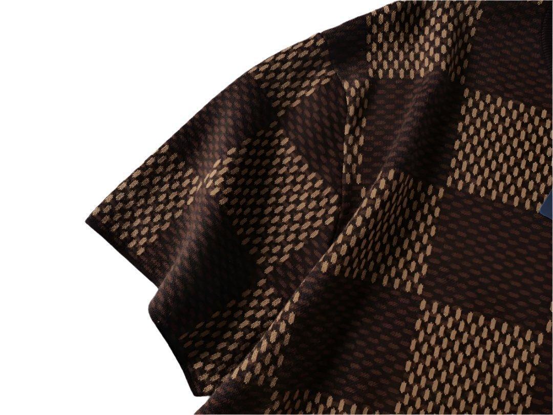 Louis Vuitton Damier T-Shirt Without Collar &