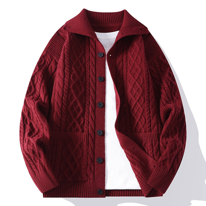 Mens Casual Knit Sweater