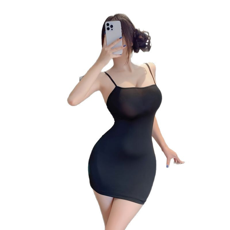 Skinny Skirt Strap Dress
