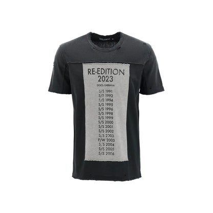 Dolce &amp; Gabbana Printed Cotton T Shirt