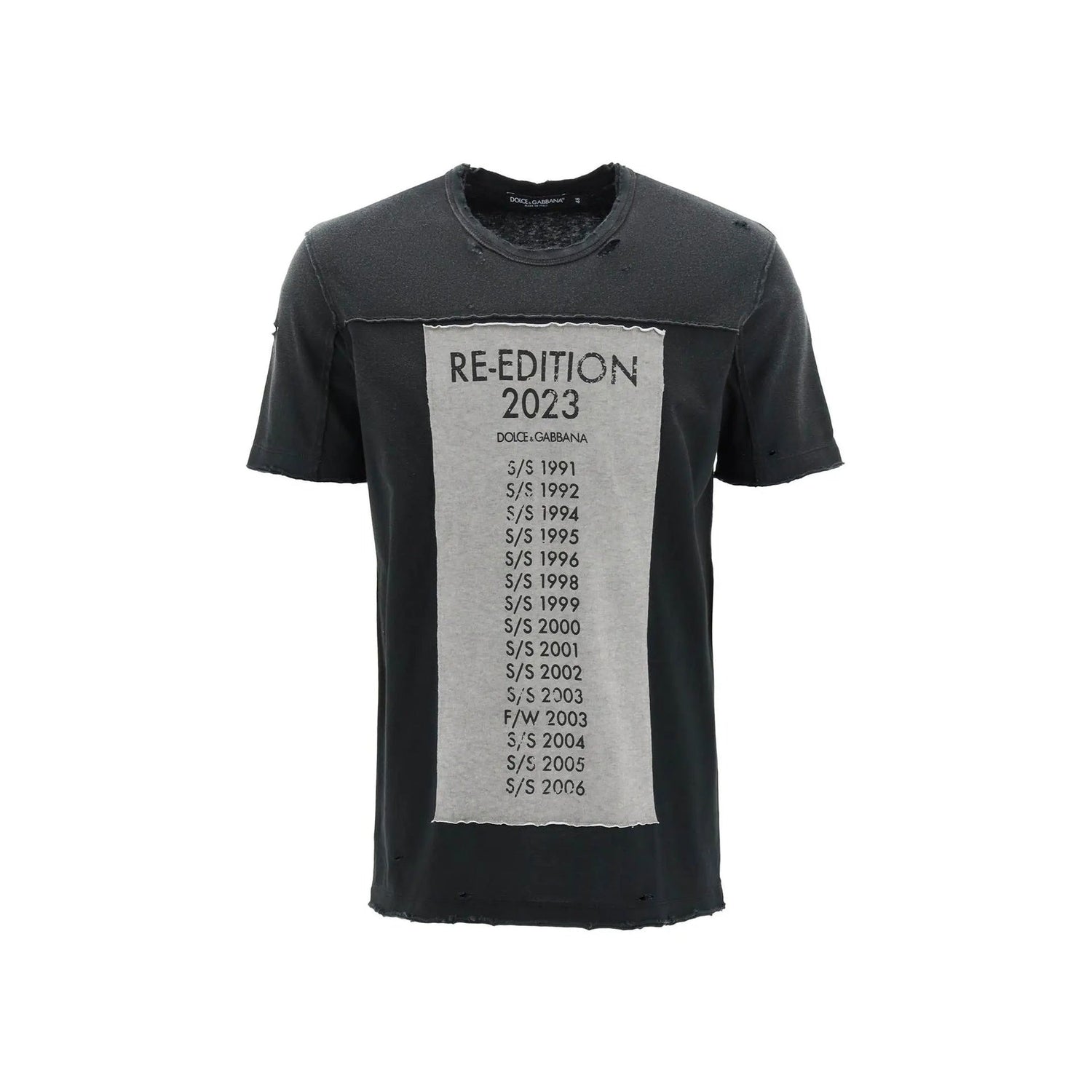 Dolce &amp; Gabbana Printed Cotton T Shirt