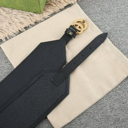 Gucci GG-buckle canvas Women belt &