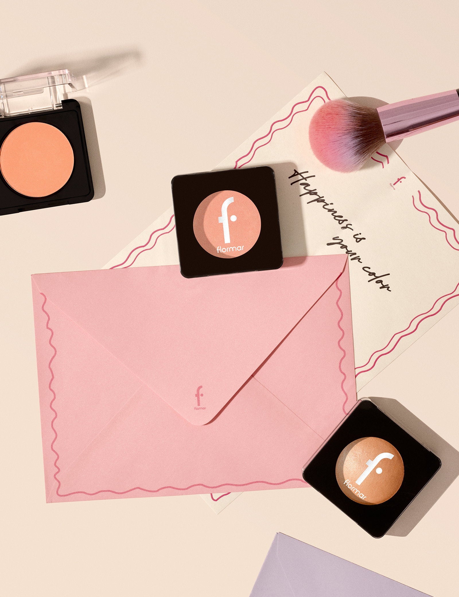 Flormar Blush-On High-Pigment Shimmer Compact Powder Blush
