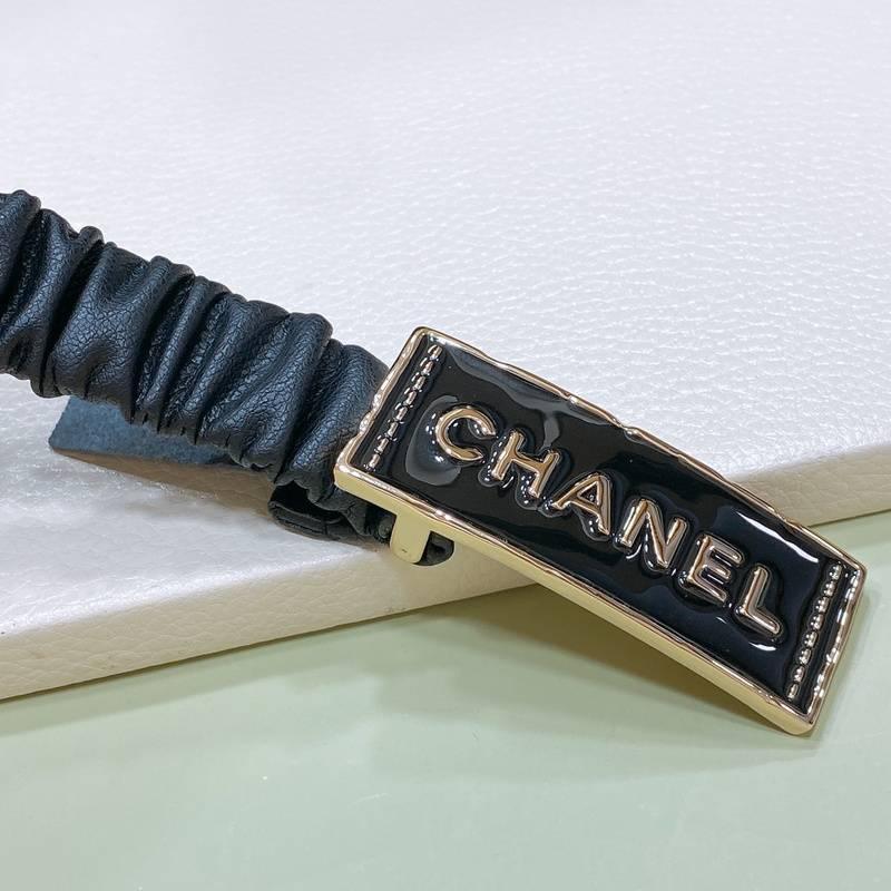 Chanel Women Logo Banding Belt &