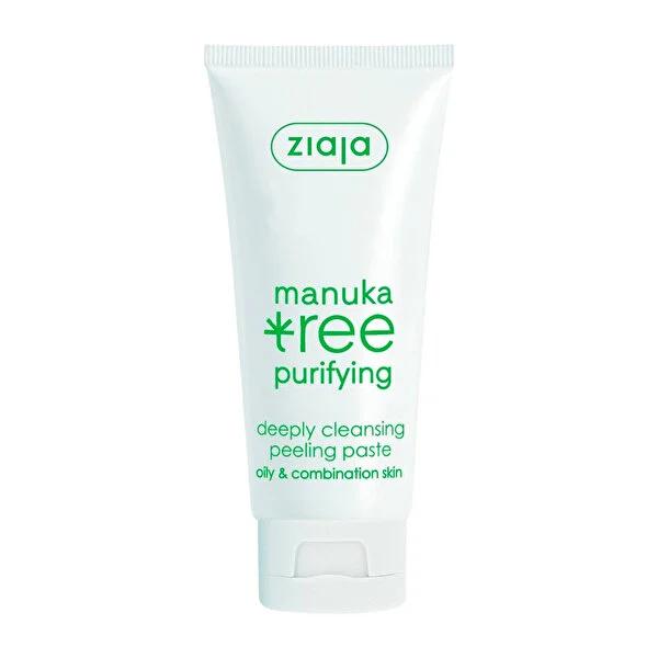 Ziaja Manuka Honey Facial Peel: Acne &amp; Blackhead Removal with Gentle Exfoliation | Pore Cleansing, Sebum Control &amp; Skin Imperfection Treatment