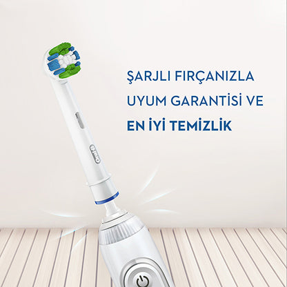 Oral-B Replacement Brush Heads Precision Clean - 2 Pack | Dental Care