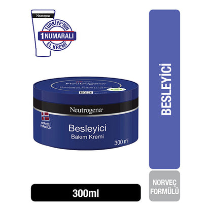 Neutrogena Nourishing Hand &amp; Body Cream 300ml - Deep Moisture Relief | Hydrating Formula
