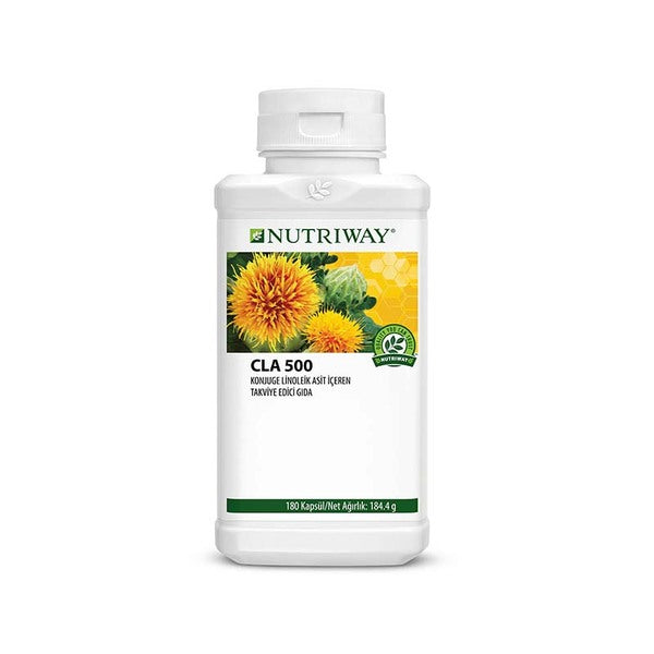Nutriway CLA 500 Safflower Oil Supplement, 180 Capsules