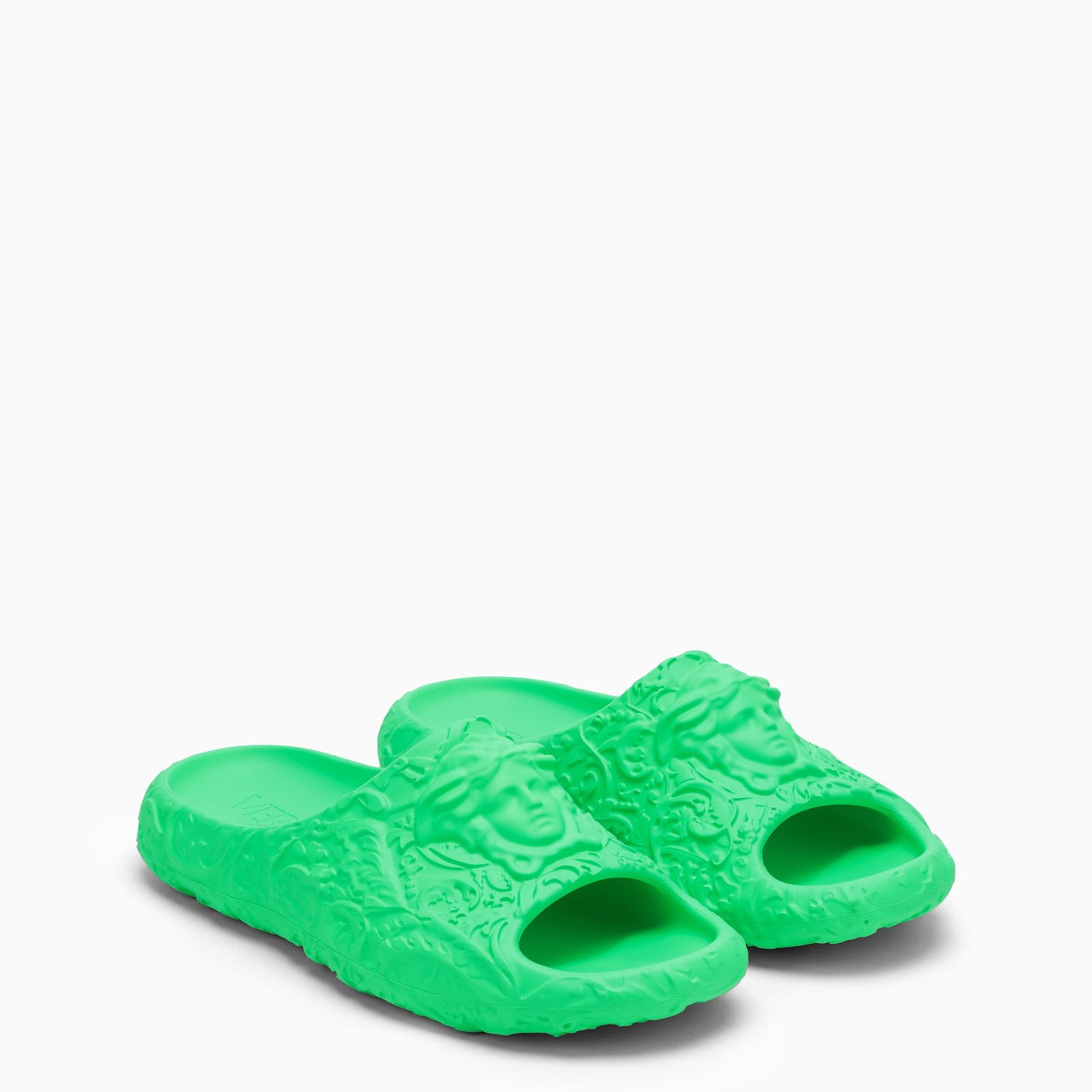 Versace Medusa Dimension Lime Slide
