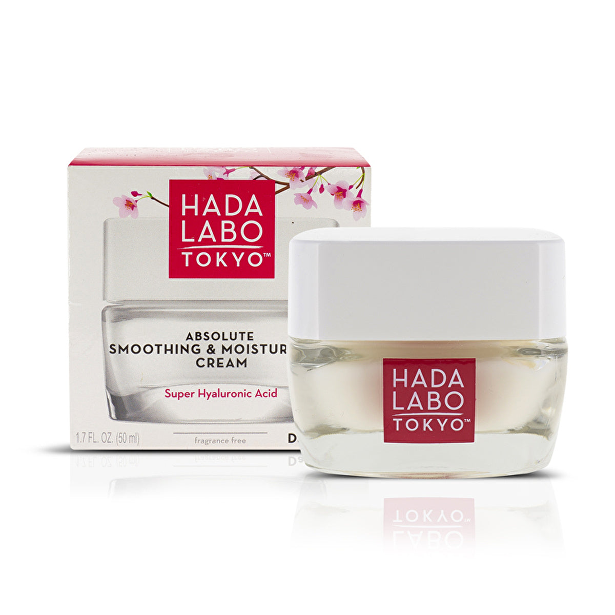Hada Labo Tokyo Smoothing Moisturizing Cream 50ml - Day &amp; Night