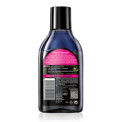 Nivea Waterproof Micellar Cleansing Water 400ml - Oil-Free Formula