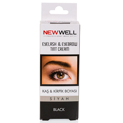 New Well Eyebrow &amp; Eyelash Dye - Black | Long-Lasting Formula