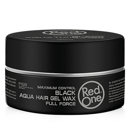Red One Black Aqua Wax 150ml - Long-Lasting Hold | Hair Styling
