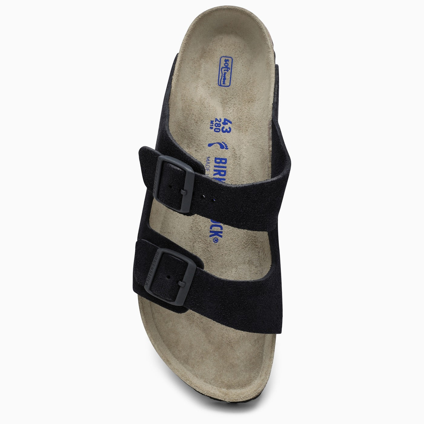 Birkenstock Slide Arizona Dark Blue Leather