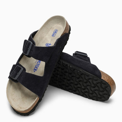 Birkenstock Slide Arizona Dark Blue Leather