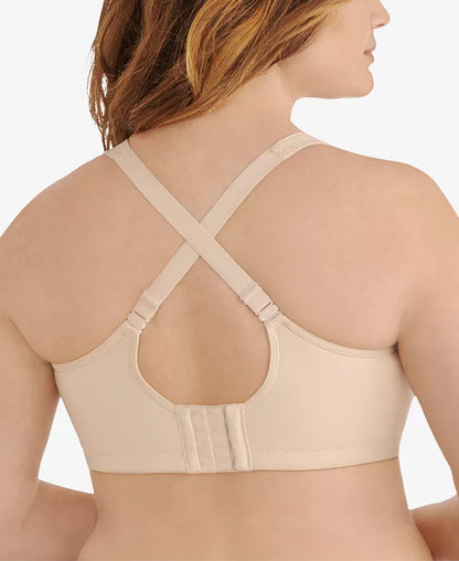 Vanity Fair Full-Figure Wireless Sports Bra 71500 - Damask Neutral