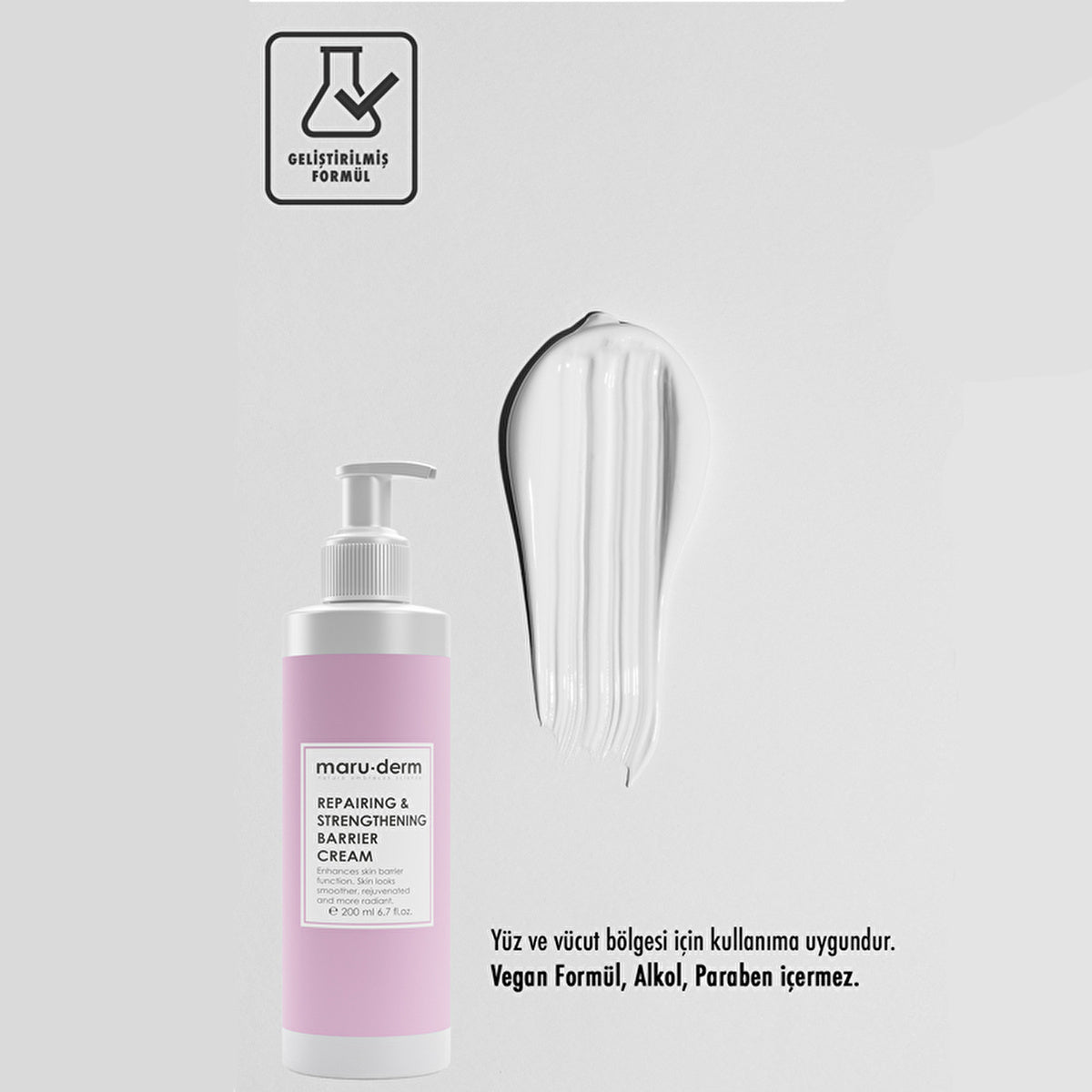 Maruderm Repairing &amp; Strengthening Ceramide Skin Cream 200ml