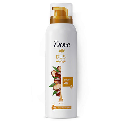 Dove Foam Shower Gel Argan Oil 10X Creamier Formula - 200ml
