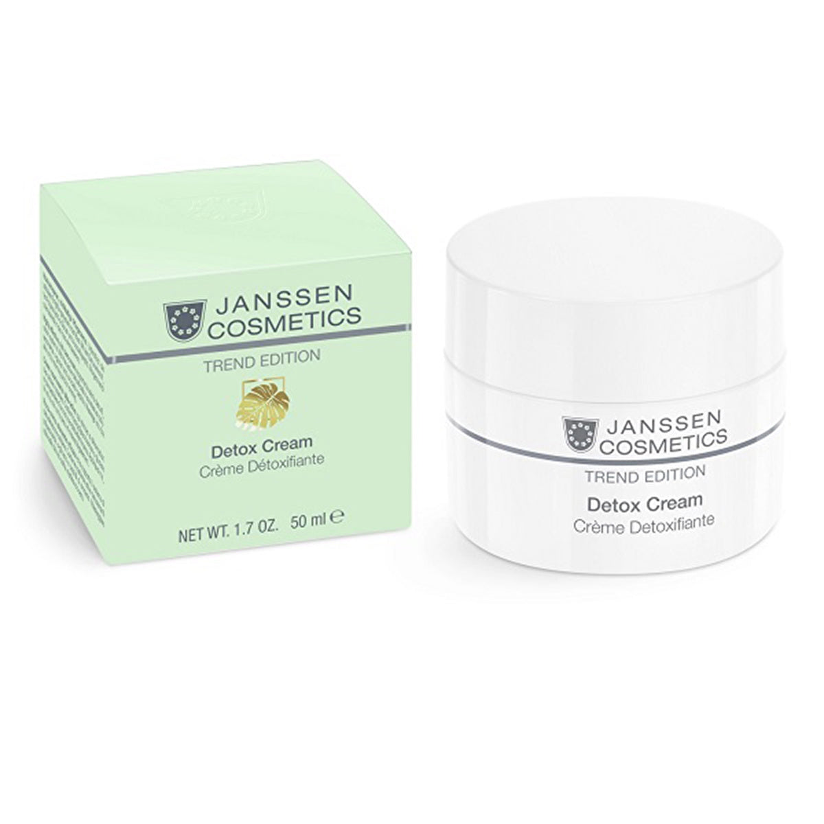 Janssen Cosmetics Detox Cream 1.7 oz - Daily Moisturizer with Shea Butter | Skincare
