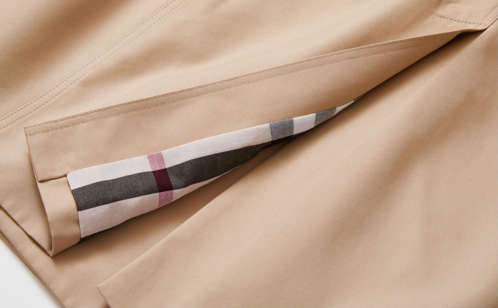 Element Trench Coat for Women Mid Length Fried Street Small British Spring Autumn Coat Women