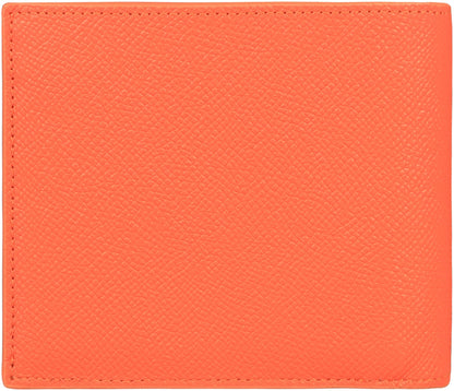 CELINE Bi-Fold Leather Wallet - 11 cm x 10 cm