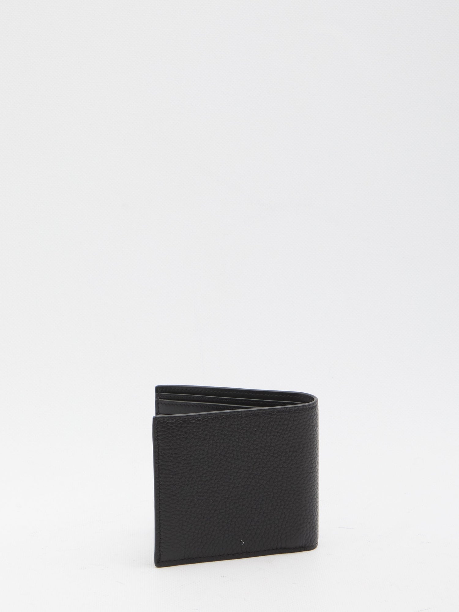 CELINE Mini Leather Bi-Fold Wallet