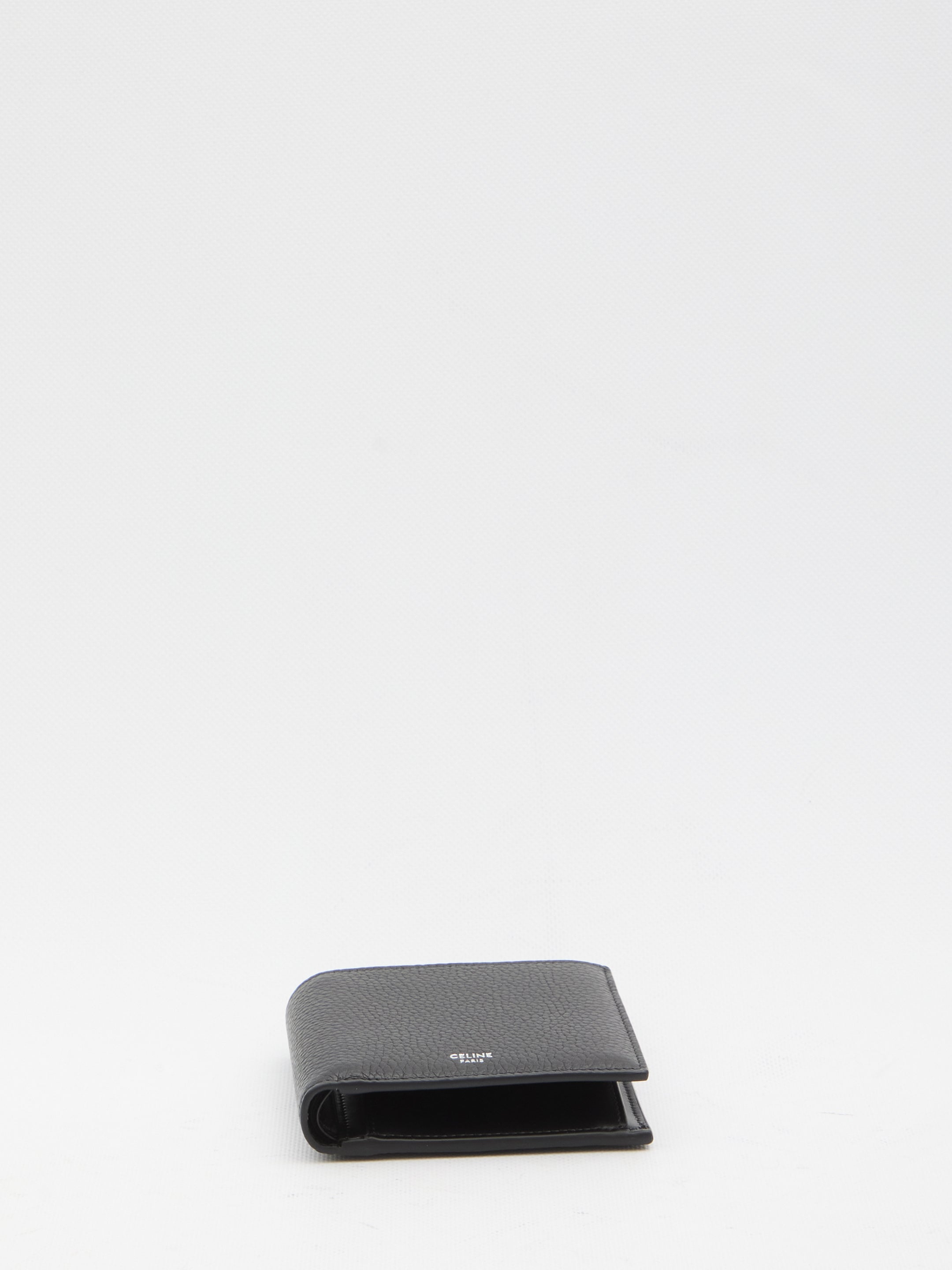 CELINE Mini Leather Bi-Fold Wallet