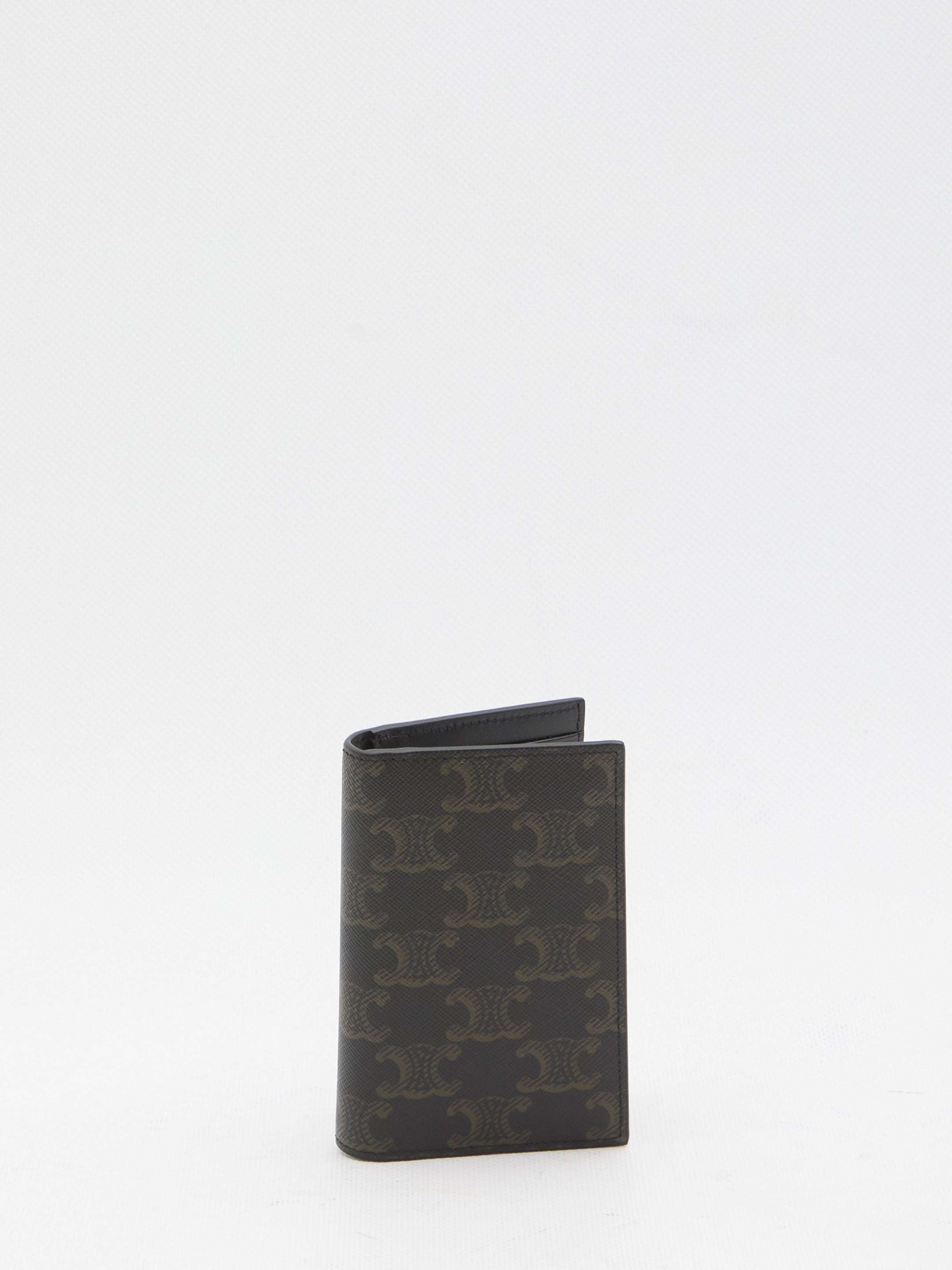 CELINE Mini Vertical Canvas Card Holder