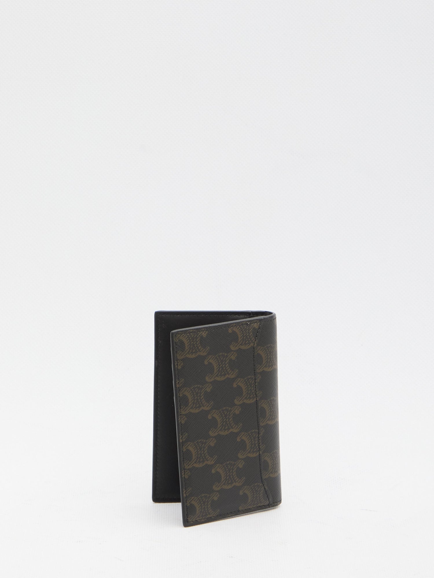 CELINE Mini Vertical Canvas Card Holder