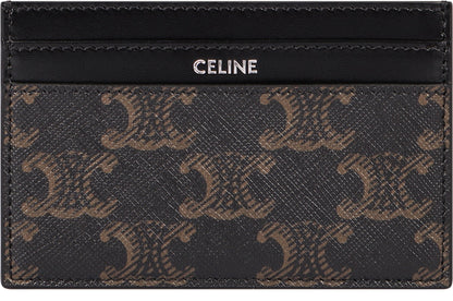 CELINE Mini Triomphe Cardholder with Premium Finish