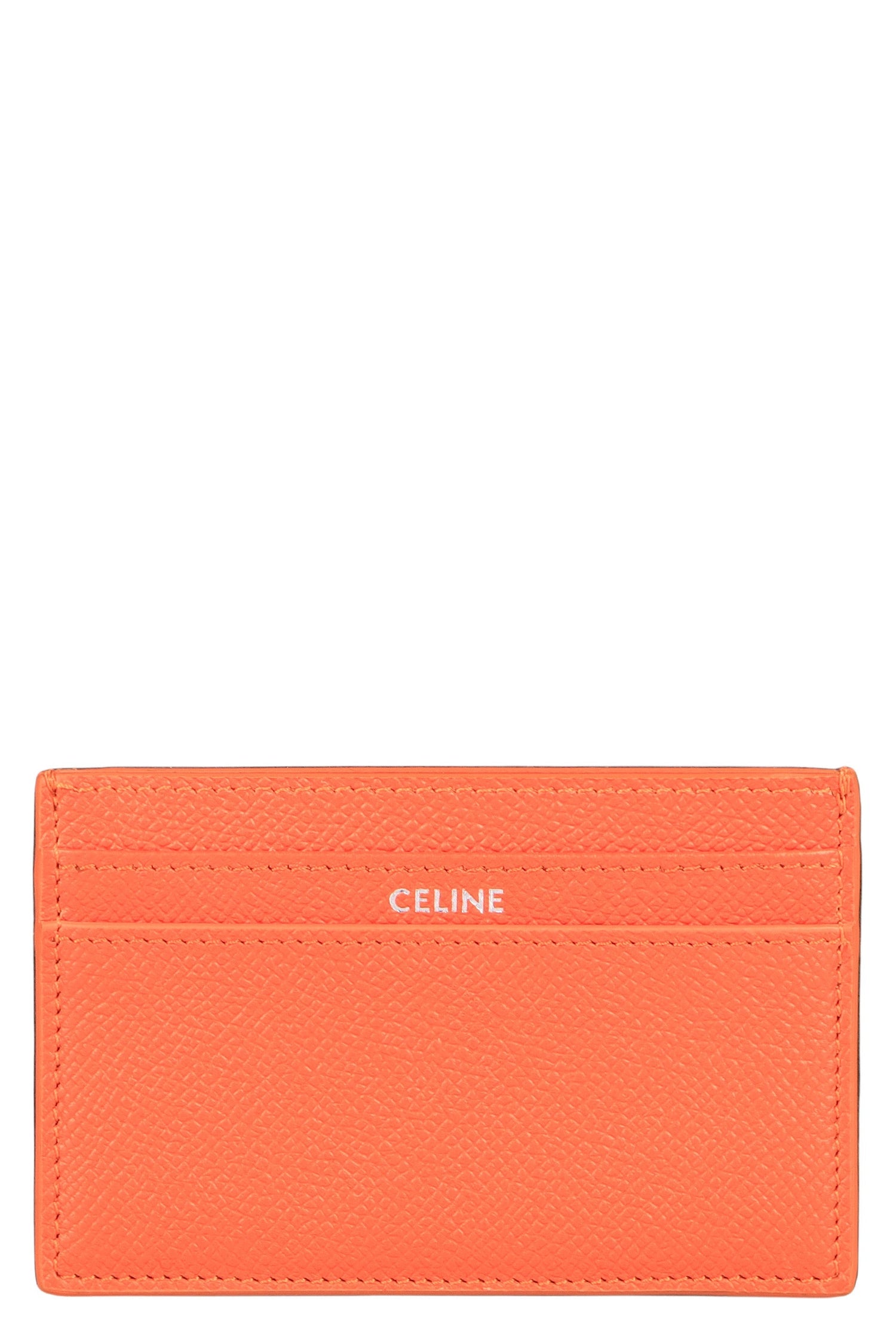 CELINE Medium Leather Card Holder