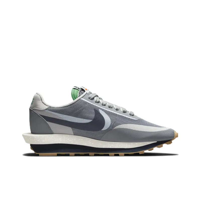 Nike LD Waffle Sacai Clot Kiss Of Death 2 Cool Grey