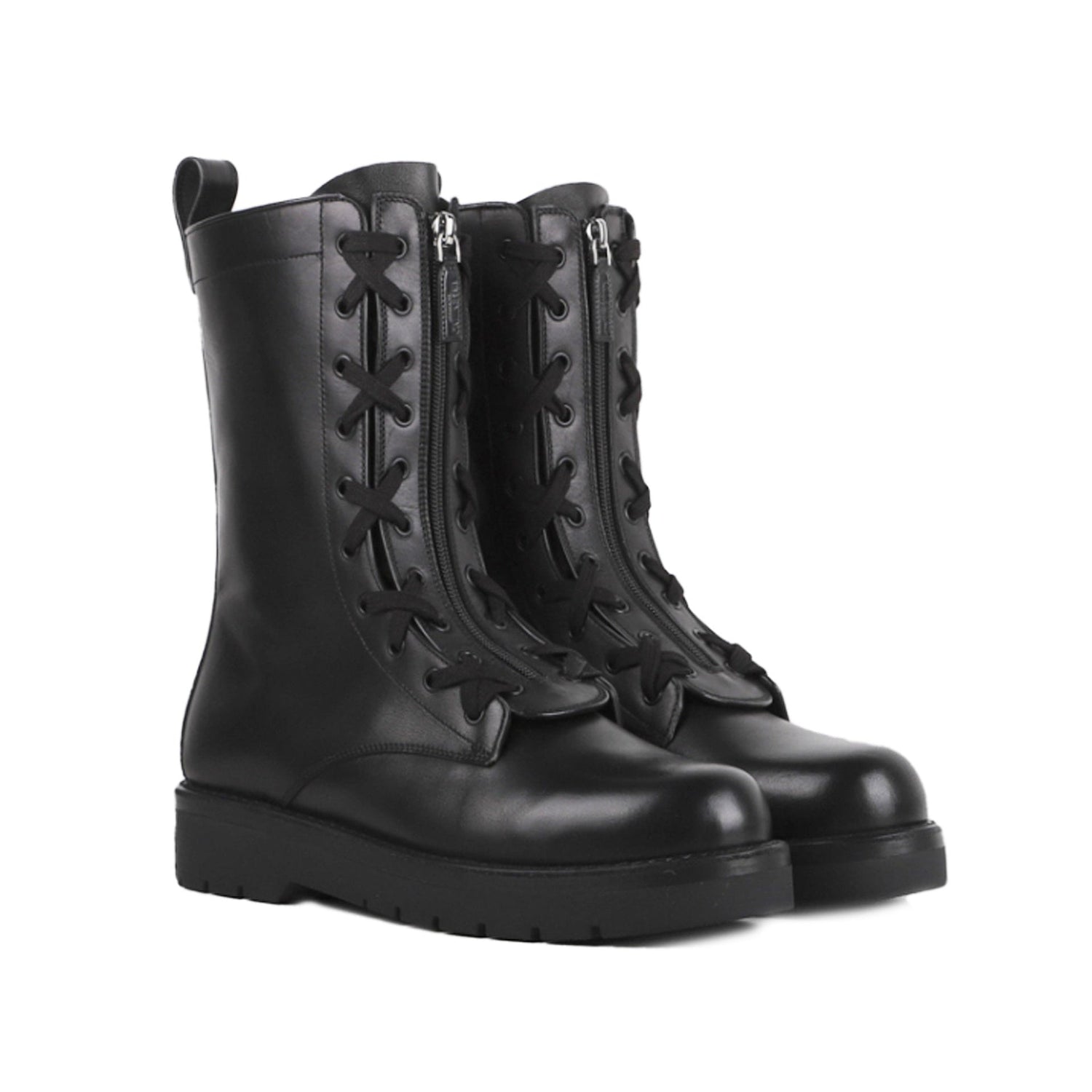 Valentino Garavani Valentino Garavani Combat Leather Boots