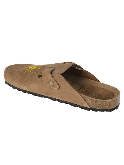 Taji Smile Suede Mules
