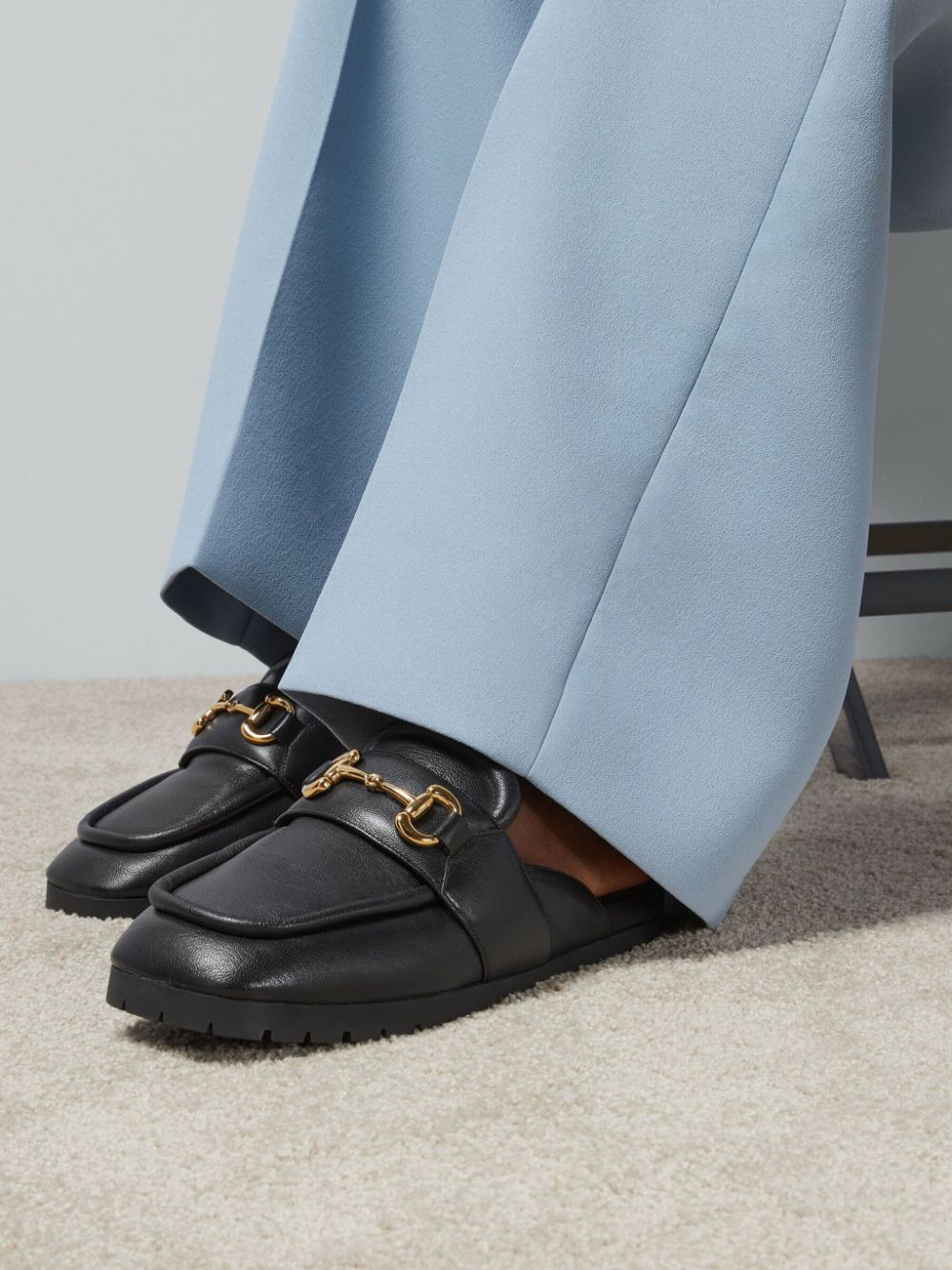 Gucci Cruise Leather Slippers
